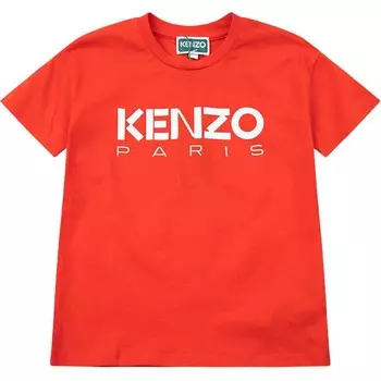 Детская футболка Kenzo, красный