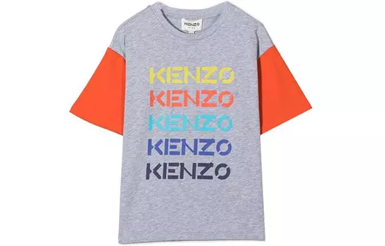 Детская футболка Kenzo, серый