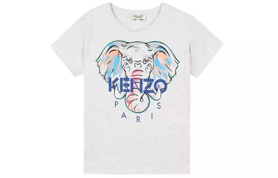 Детская футболка Kenzo, серый
