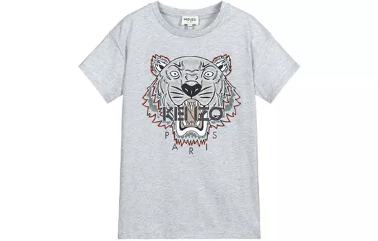 Детская футболка Kenzo, серый