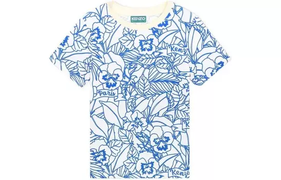 Детская футболка Kenzo, синий