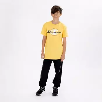 Детская футболка Legacy с большим логотипом c Champion, желтый
