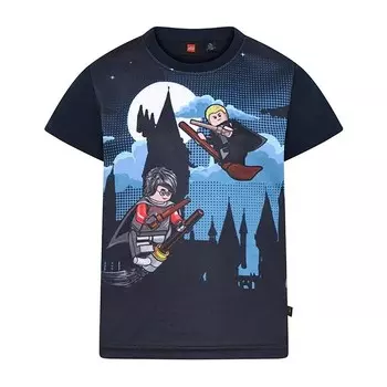 Детская футболка Lego Wear, цвет black/dark blue