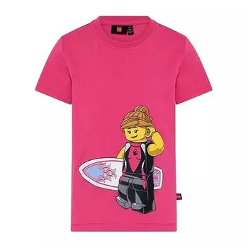 Детская футболка Lego Wear, розовый