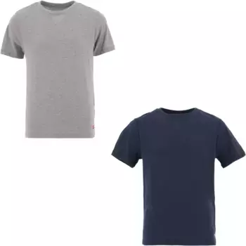 Детская футболка Levi's "2PK CREW NECK TEE", для МАЛЬЧИКОВ Levi'S Kids, цвет Dress Blue