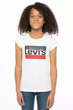 Детская футболка Levi's, белый
