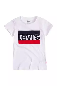 Детская футболка Levi's, белый