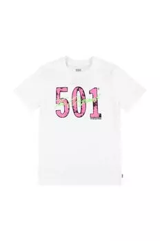 Детская футболка Levi's, белый