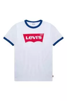 Детская футболка Levi's, белый