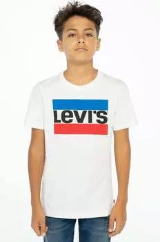 Детская футболка Levi's, белый