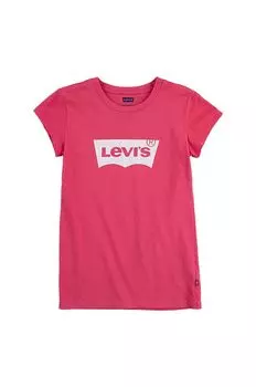 Детская футболка Levi's, розовый