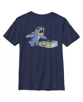 Детская футболка Lilo & Stitch Record Scratch DJ для мальчиков Disney