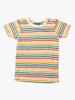 Детская футболка Little Green Radicals, разноцветный