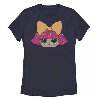 Детская футболка LOL Surprise Glitter Queen с большим лицом Licensed Character