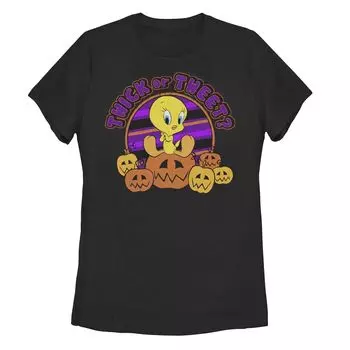 Детская футболка Looney Tunes Halloween Tweety Bird Twick Or Tweet Licensed Character