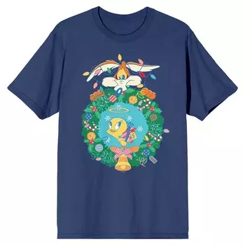 Детская футболка Looney Tunes Tweety с венком Licensed Character, синий