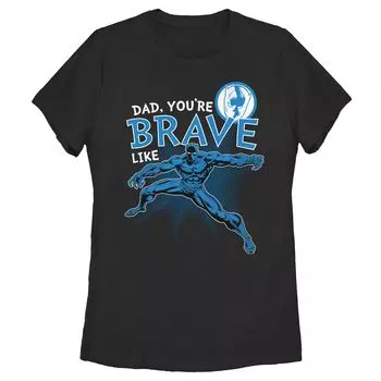 Детская футболка Marvel Black Panther Brave Dad ко Дню отца Licensed Character