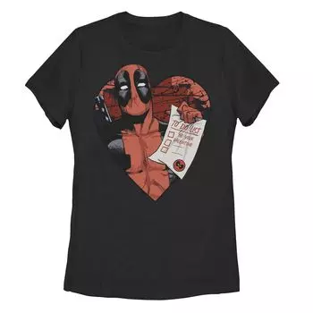 Детская футболка Marvel Deadpool с Дэдпулом на День святого Валентина Licensed Character