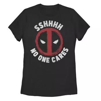 Детская футболка Marvel Deadpool с надписью «Никто не заботится» Licensed Character
