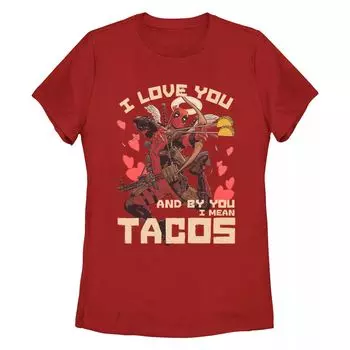 Детская футболка Marvel Deadpool Taco Love Licensed Character