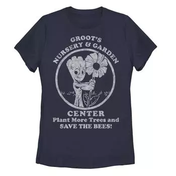 Детская футболка Marvel Guardians of the Galaxy Classic с графическим логотипом Groots Nursery & Garden Center Licensed Character