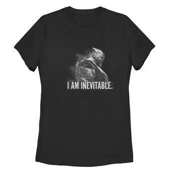 Детская футболка Marvel Thanos Grey Scale I Am Inevitable с портретом Licensed Character