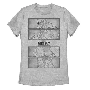 Детская футболка Marvel What If Line Group со вставками Licensed Character