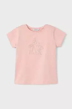 Детская футболка Mayoral, бежевый