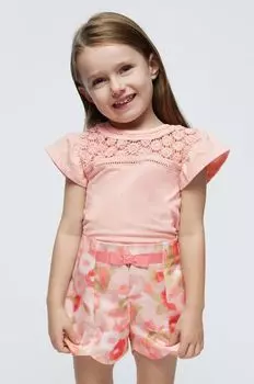 Детская футболка Mayoral, бежевый