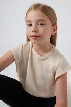 Детская футболка Mayoral, бежевый