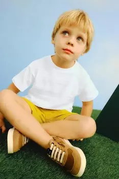 Детская футболка Mayoral, бежевый