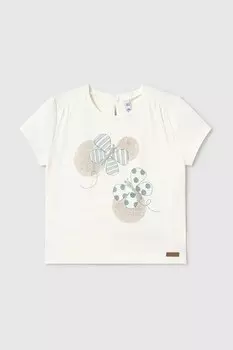 Детская футболка Mayoral, бежевый