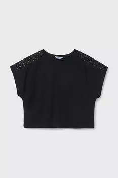 Детская футболка Mayoral, черный