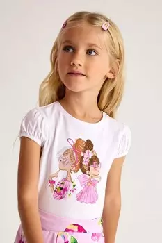 Детская футболка Mayoral, фиолетовый