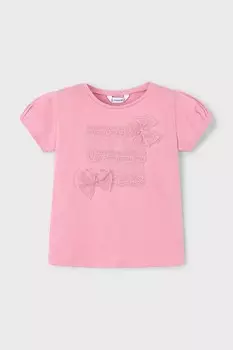 Детская футболка Mayoral, розовый