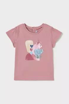 Детская футболка Mayoral, розовый