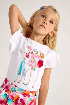 Детская футболка Mayoral, розовый