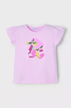 Детская футболка Mayoral, розовый
