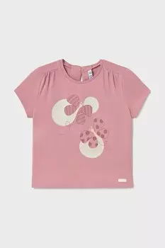 Детская футболка Mayoral, розовый
