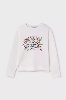 Детская футболка Mayoral с длинными рукавами, фиолетовый