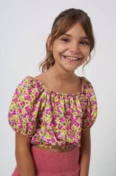 Детская футболка Mayoral, желтый