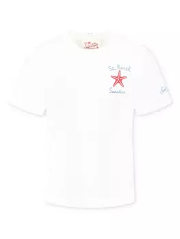 Детская футболка MC2 Saint Barth Seastar MC2 Saint Barth Kids, белый