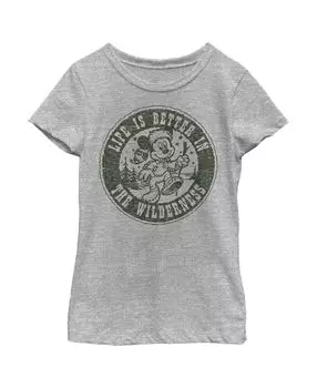 Детская футболка «Микки и друзья Микки Маус: жизнь лучше в пустыне» для девочек Disney