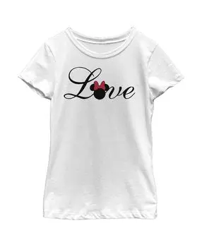 Детская футболка «Микки и друзья Минни Маус с любовью» для девочек Disney