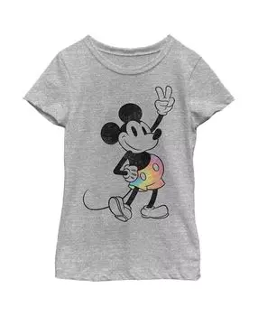 Детская футболка «Микки и друзья» с принтом «Микки и друзья» для девочек Disney