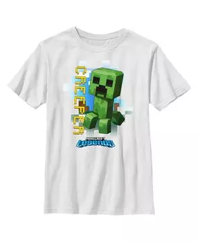 Детская футболка Minecraft Legends Creeper для мальчика Microsoft