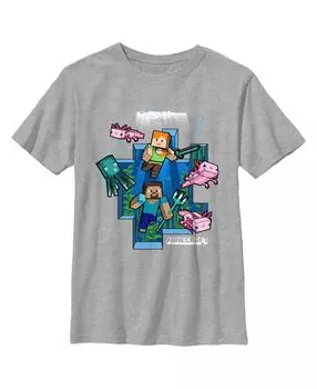 Детская футболка Minecraft Under the Sea для мальчика Microsoft