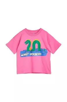 Детская футболка Mini Rodini, розовый