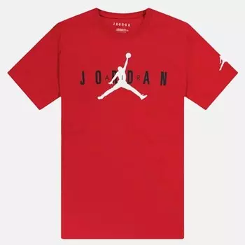 Детская футболка mj hbr из устойчивой нержавеющей стали Jordan, красный