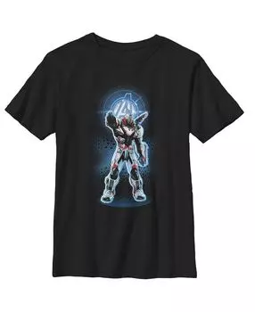 Детская футболка «Мстители для мальчика: Финал: Военная машина» Quantum Ready Marvel